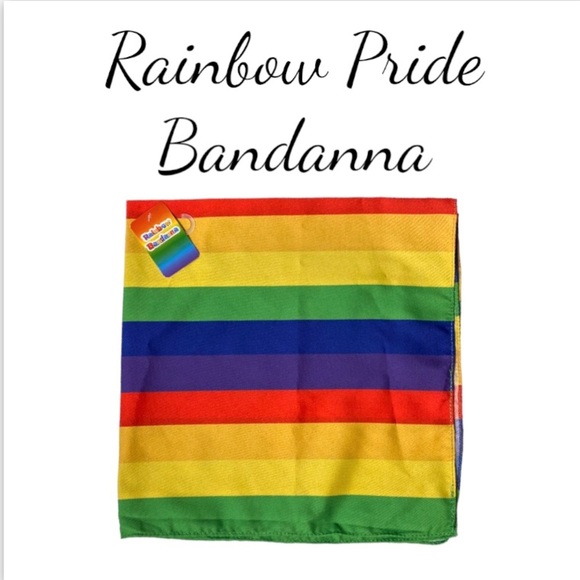 NWT Rainbow Pride Bandanna - Picture 1 of 6